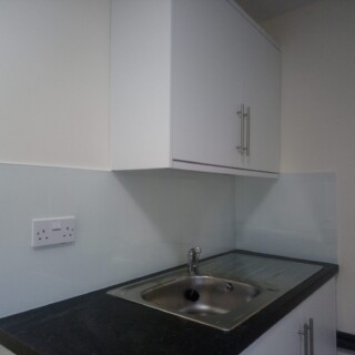 Commercial canteen splashback